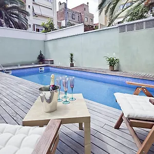 My Space Gracia Pool Terrace Apartment Barcelona